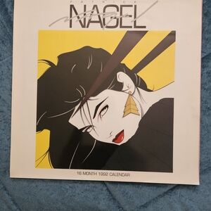1992 Patrick Nagel Art Print Calendar